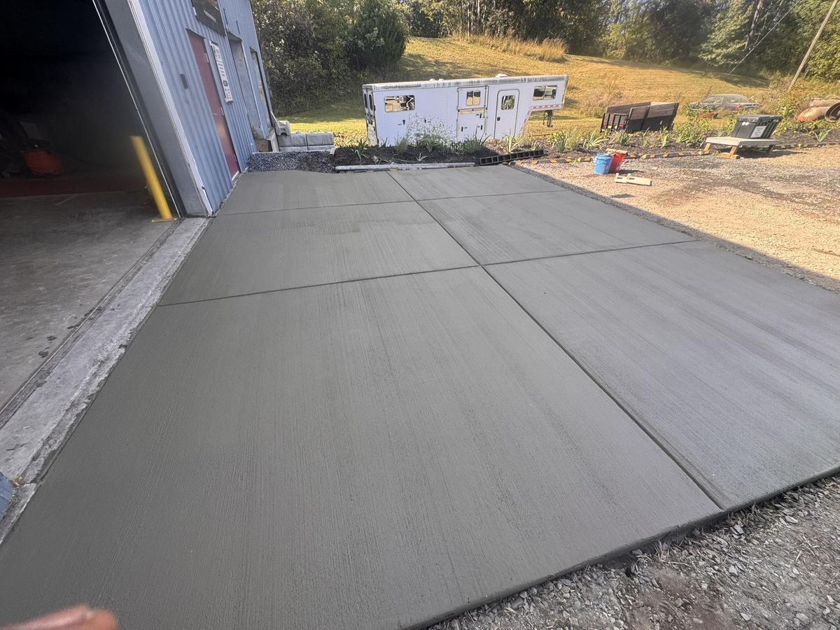 Concrete driveway contractor Warrenton VA