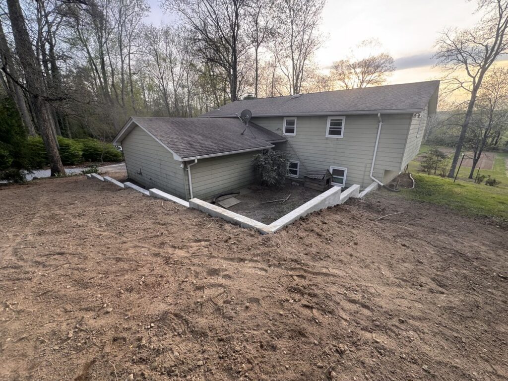 Water going where it should not, MG Minor Construction